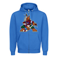 True Royal the  coyotes Zipper Hoodie - linhVisuals
