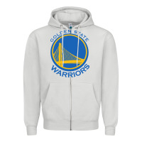 Dove Grey Golden state Zipper Hoodie - linhVisuals