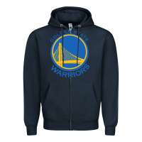 Navy Golden state Zipper Hoodie - linhVisuals