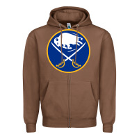 Chestnut the sabres Zipper Hoodie - linhVisuals
