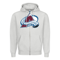Dove Grey the  avalanche Zipper Hoodie - linhVisuals