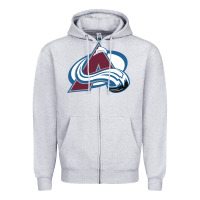 Heather Grey the  avalanche Zipper Hoodie - linhVisuals