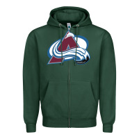 Sports Green the  avalanche Zipper Hoodie - linhVisuals