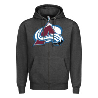 Charcoal Heather the  avalanche Zipper Hoodie - linhVisuals