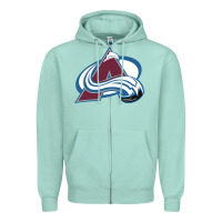 Seafoam the  avalanche Zipper Hoodie - linhVisuals