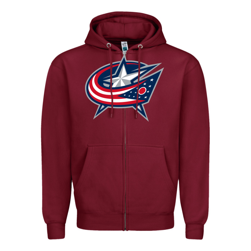 The  Blue Jackets Zipper Hoodie by linhVisuals | Teevron