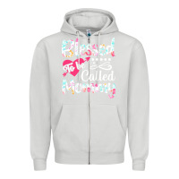 Dove Grey blessed to be called mommy t  shirt blessed to be called mommy lovely Zipper Hoodie - linhVisuals