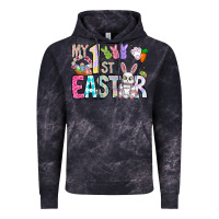 Cloud Black My 1st Easter Vintage Hoodie - CowhideDigitalArt