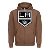 Chestnut the LA kings Zipper Hoodie - linhVisuals