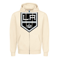 Sandshell the LA kings Zipper Hoodie - linhVisuals