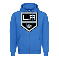 True Royal the LA kings Zipper Hoodie - linhVisuals
