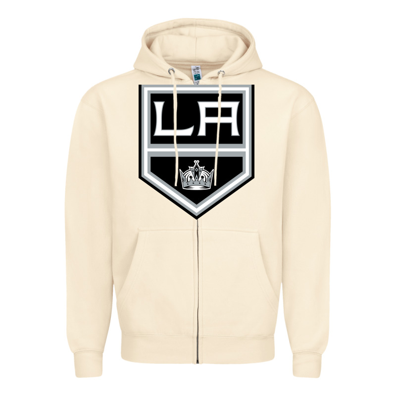 The La Kings Zipper Hoodie by linhVisuals | Teevron