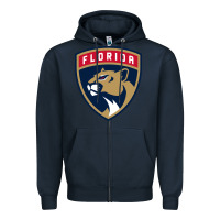 Navy the  panthers Zipper Hoodie - linhVisuals
