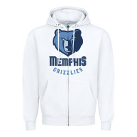 White memphis Zipper Hoodie - linhVisuals
