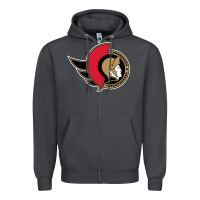 Smoke the senators Zipper Hoodie - linhVisuals