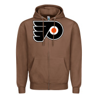 Chestnut the philadelphia Zipper Hoodie - linhVisuals