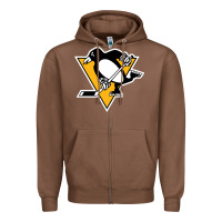 Chestnut the  penguins Zipper Hoodie - linhVisuals
