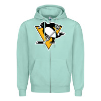 Seafoam the  penguins Zipper Hoodie - linhVisuals