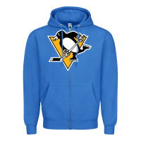 True Royal the  penguins Zipper Hoodie - linhVisuals