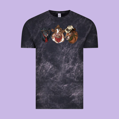Hangin With My Heifers Vintage Tee Designed By Ranaportraitstore