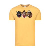 Vintage Mustard Hangin With My Heifers Vintage Tee - RanaPortraitStore