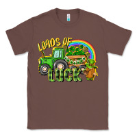Chestnut Loads of luck tractor Classic Tee - CowGirlArtShop