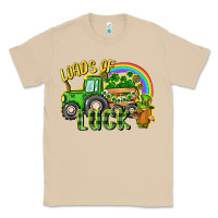 Mushroom Loads of luck tractor Classic Tee - CowGirlArtShop