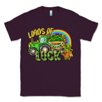 Plum Loads of luck tractor Classic Tee - CowGirlArtShop