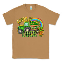 Toasted Coconut Loads of luck tractor Classic Tee - CowGirlArtShop