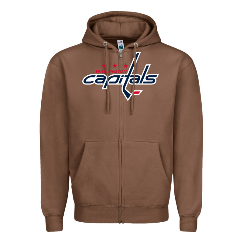 The  Capitals Zipper Hoodie by linhVisuals | Teevron