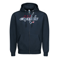 Navy the  capitals Zipper Hoodie - linhVisuals