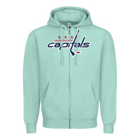 Seafoam the  capitals Zipper Hoodie - linhVisuals