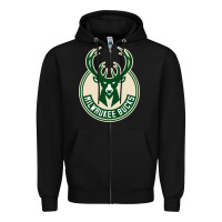 Black milwauke Zipper Hoodie - linhVisuals