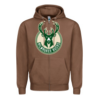 Chestnut milwauke Zipper Hoodie - linhVisuals