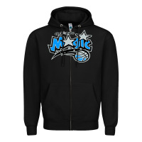 Black orlando Zipper Hoodie - linhVisuals