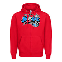 Red orlando Zipper Hoodie - linhVisuals
