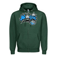 Sports Green orlando Zipper Hoodie - linhVisuals