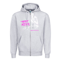 Heather Grey the nerve agents Zipper Hoodie - linhVisuals