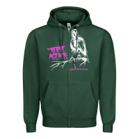 Sports Green the nerve agents Zipper Hoodie - linhVisuals