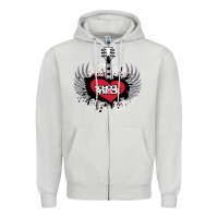 Dove Grey the school of rock new vector Zipper Hoodie - linhVisuals