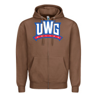 Chestnut uwg wolves Zipper Hoodie - linhVisuals