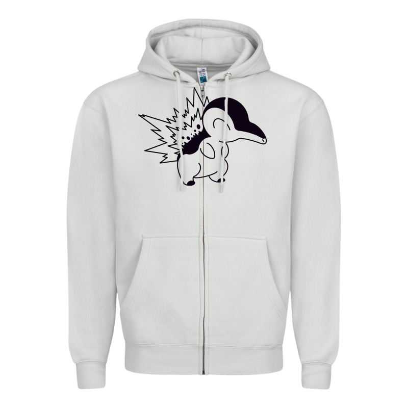 Cyndaquil Zipper Hoodie by linhVisuals | Teevron