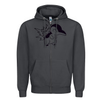 Smoke cyndaquil Zipper Hoodie - linhVisuals