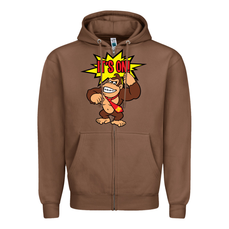 Donkey Kong Zipper Hoodie by linhVisuals | Teevron