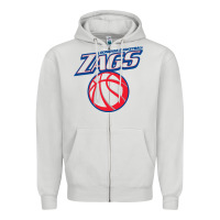 Dove Grey gonzaga basketball Zipper Hoodie - linhVisuals