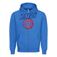 True Royal gonzaga basketball Zipper Hoodie - linhVisuals