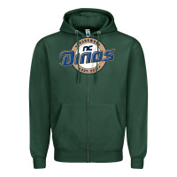 Sports Green nc Zipper Hoodie - linhVisuals