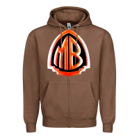 Chestnut mr bungle Zipper Hoodie - linhVisuals