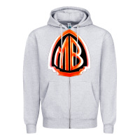 Heather Grey mr bungle Zipper Hoodie - linhVisuals