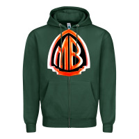 Sports Green mr bungle Zipper Hoodie - linhVisuals